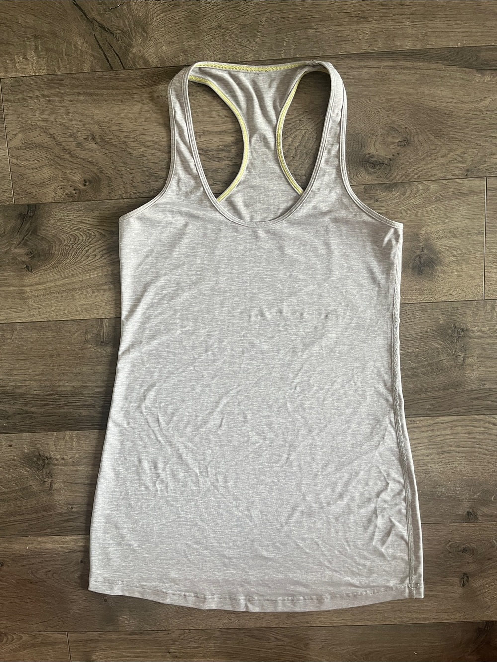 Lululemon Cool Racerback Tank Top Light Gray